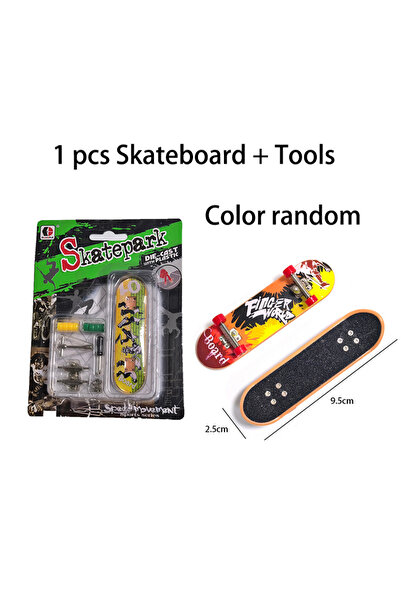 choice2 1pcs Skatepark Set Professional Finger Skateboard Sets Skate Park Ram...