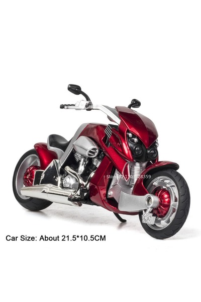 Choice3 V-REX Red 1:12 Tyrannosaurus Rex R1M Model Toy Motorcycles Alloy Diec...