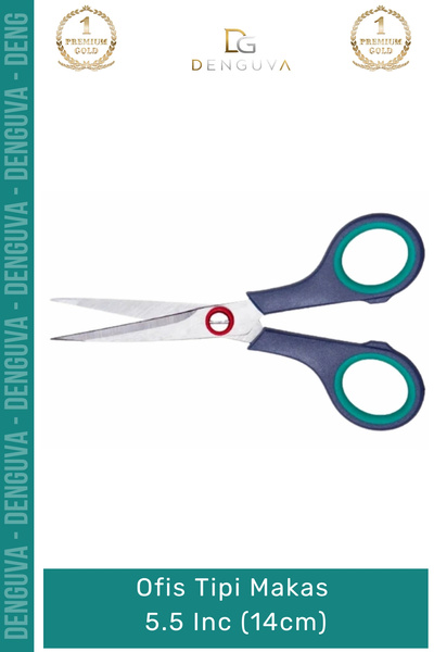 Denguva # Office Scissors Professional Stainless Sharp Steel Ergonomic Handle...