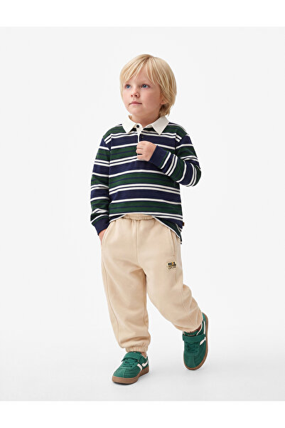 Koton Oversize Balloon Form Jogger Sweatpants with Ribbon Detail