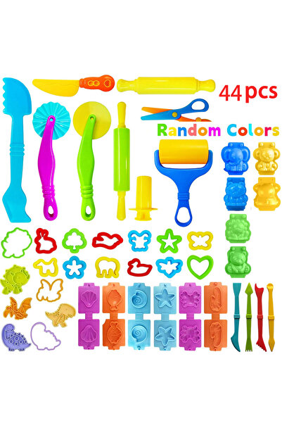 choice2 44pcs random color Basic Dough Clay Tools Kits Modeling Accessories A...