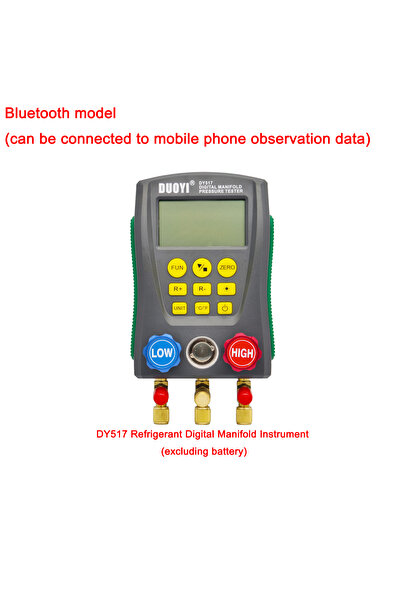 Choice6 SET1 Bluetooth Digital Refrigeration Pressure Gauge, Air Conditioning...