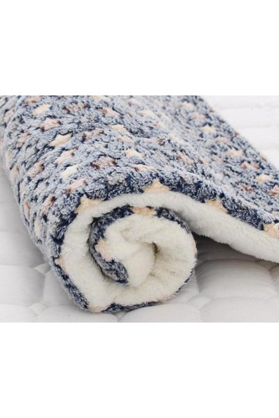 Choice10 49x32cm Pet Sleeping Mat Dog Bed Cat Bed Soft Hair Thickened Blanket...