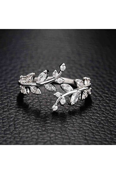 Choice resizable F1639 Huitan Fancy Leaf Design Adjustable Opening Rings for ...