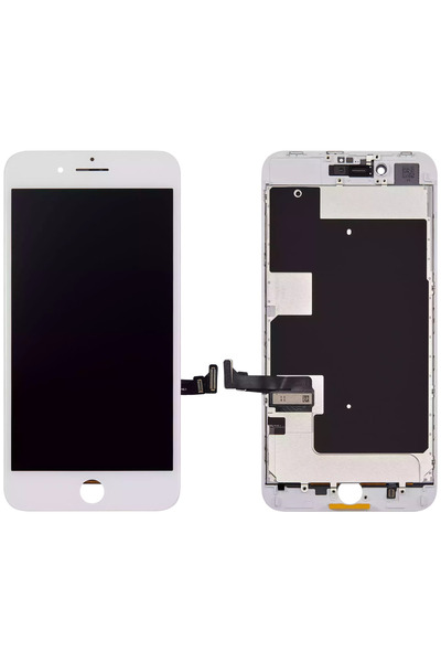 Apple iPhone 8 Plus AMPro XO7 In-Cell Display with Metal Backplate (White)