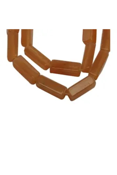GemSale Mărgele aventurin caramel 13*5mm 40cm~30 bucăți