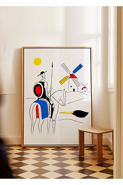 ARTHOUSECOLLECTIVE Ντον Κιχώτης - Συλλογή Γραμμικών Σχεδίων - Αφίσα χωρίς πλα...