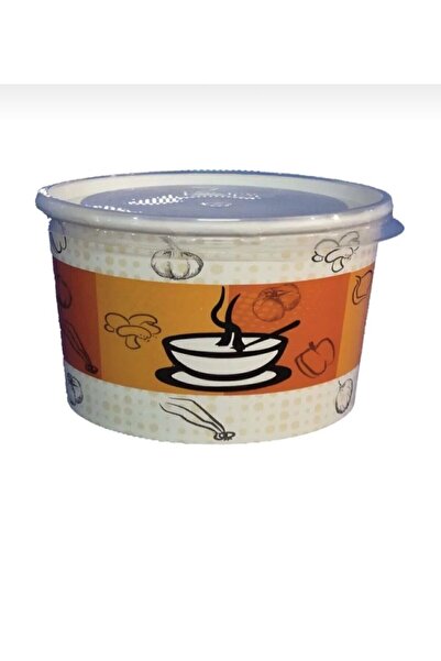 GenelTedarik Soup Bowl + Lid 16 oz 4 Packs 100 Pieces
