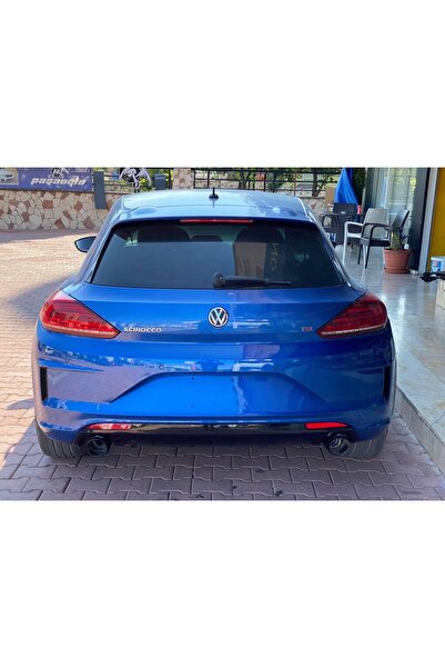 HYM TUNİNG VW SCIROCCO R ARKA TAMPON SETİ 2015 2017 BOYASIZ Scirocco