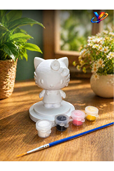 Yapio 10 cm Pastel Dokunuşlu Boyanabilir Mini Figür Seti