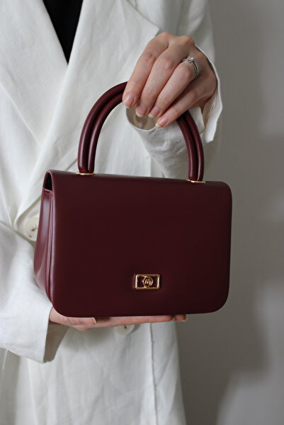 Molie Women's Burgundy Hand and Shoulder Bag, Daily and Evening Dress Bag