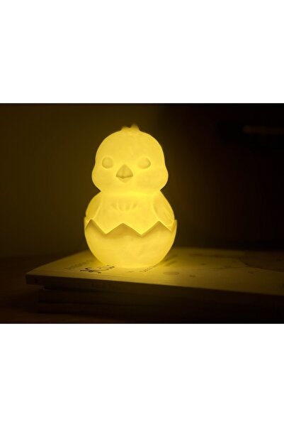 Lumitha Gece Lambası Civciv USB 5V LED – Yumurtadan Çıkan Sevimli Hayvan Figü...
