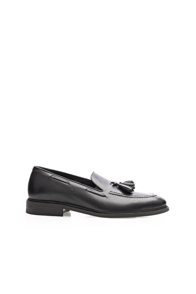 UrbanShoes Pantofi eleganți bărbați din piele naturală, Leofex - 554 Negru Box