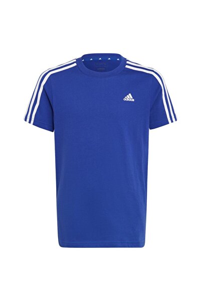 adidas Tricou pentru copii cu mânecă scurtă și 3 dungi 140