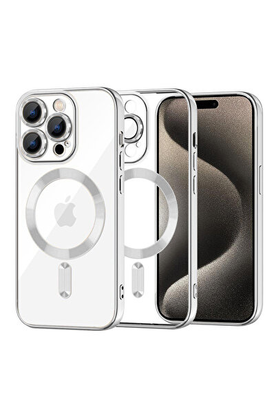 Stef's Cat Husa pentru iPhone 15 Pro Max, Stef's Cat, Luxury Crystal MagSafe,...