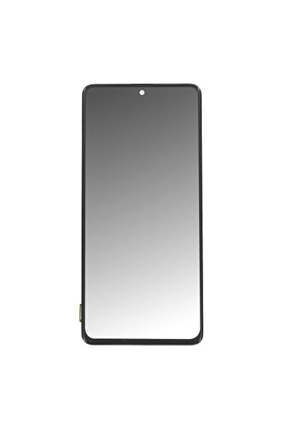 OEM Display tactil cu ramă (19908) - Samsung Galaxy A71 4G (SM-A715) - Negru
