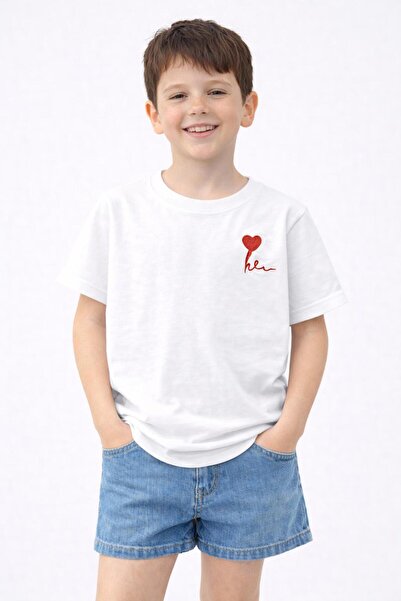 ERDEM KIDS Devojčice, dečaci, velika izvezena pamučna unisex letnja majica