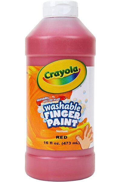Crayola طلاء أكريليك قابل للغسل 16 أونصة سائلة (عبوة واحدة)