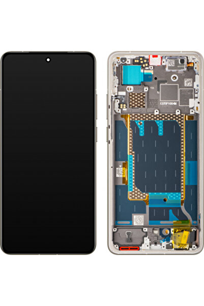 realme Дисплей с тъчскрийн GT 7 Pro, с рамка, сив (Galaxy Grey), Сервизен пак...