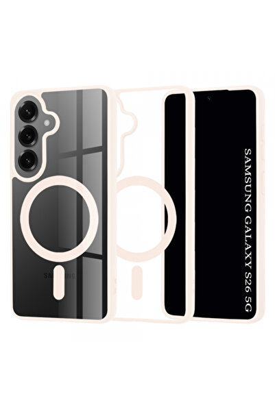 Techsuit Калъф MagSafe за Samsung Galaxy S26 S942, Techsuit, Pro, Розов