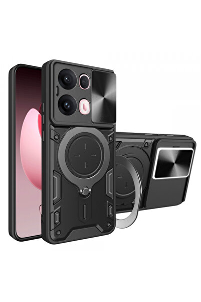 Techsuit Case for Oppo Reno13 Pro, Techsuit, CamGuard Pro, Black