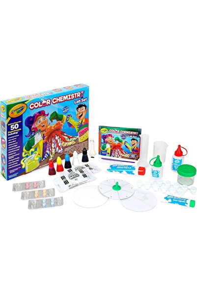 Crayola مجموعة كيمياء الألوان للأطفال