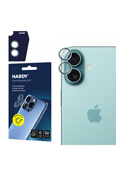 3MK Hardy Protection Pro Rear Camera Screen Protector for Apple iPhone 17, Te...