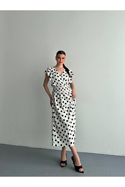 Gül Maison Rochie maxi elegantă cu buline – Stilată și confortabilă