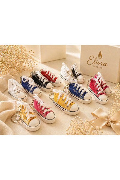 Eliora Handmade Mini Sneaker Anahtarlık – Renkli (2’li Set)