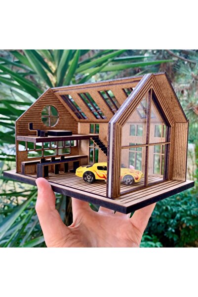 Paspasın Bahçeleri DIECAST GARAJ DIORAMA 1:64 - LOFT GARAJ ARABA SERGİLEME KİTİ