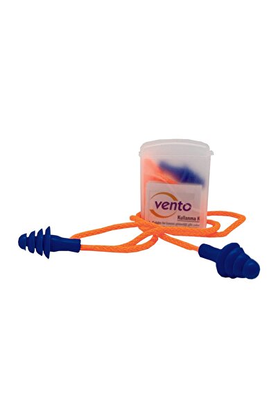 VENTO İpli Çam Tipi Kulak Tıkacı 50'Li Paket