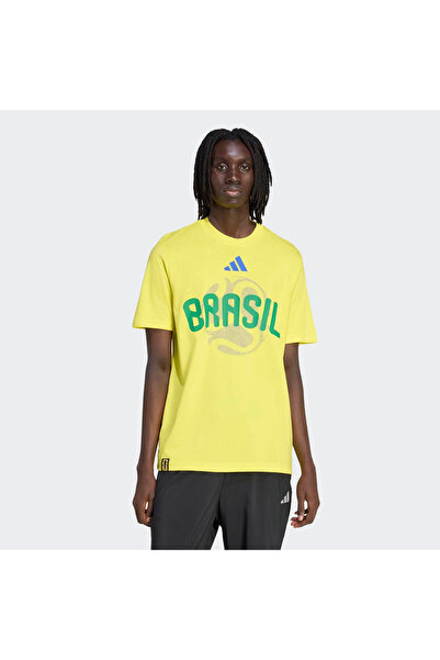 adidas Bra Olp Tee Byello Yellow Men's T-Shirt Jz8923