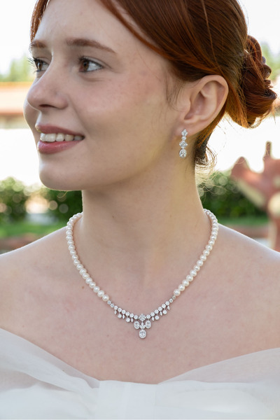 İlkin Gerçek Doğal İnci Set – ST049