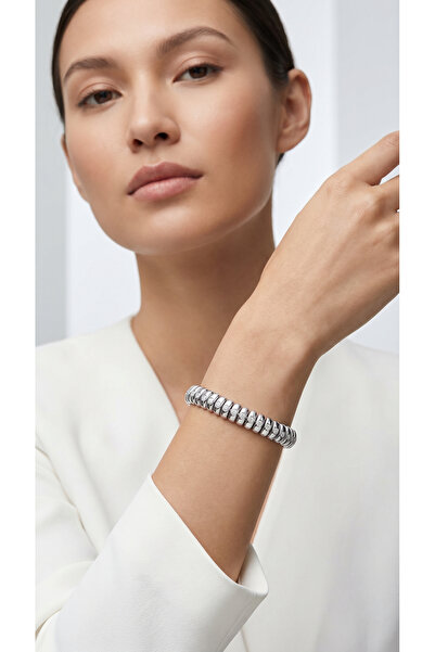 Laviona jewelry Xuping 14k 3 lü Taş Bileklik Silver