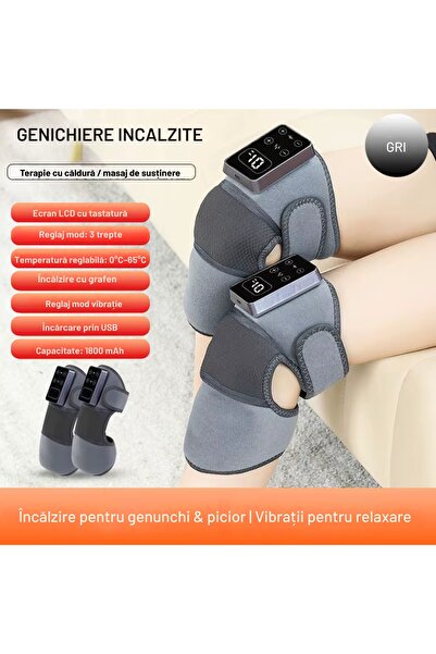 Onlinecom Storetail Offers Genunchieră Electrică cu Încălzire și Masaj Vibran...