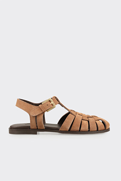 Elle Shoes Naturel Deri Kadın Günlük Ayakkabı