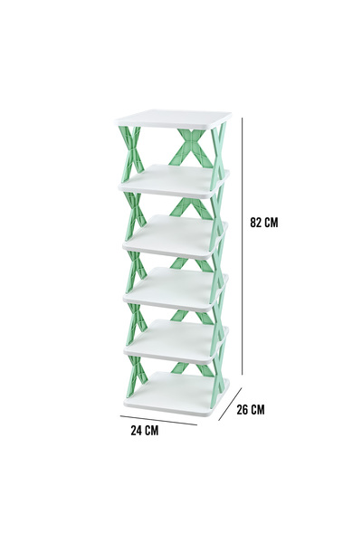 Naimeed Company Dulap de pantofi modular, Naimeed D5311, modern, ABS, verde