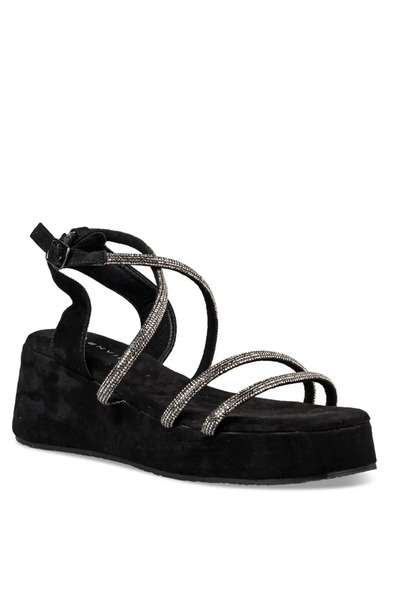 Envie Shoes Γυναικεία Παπούτσια Πέδιλα E21-19265-34 Μαύρο