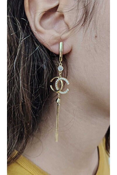 NN Cercei Diva inoxidabili, placati cu aur 14 k