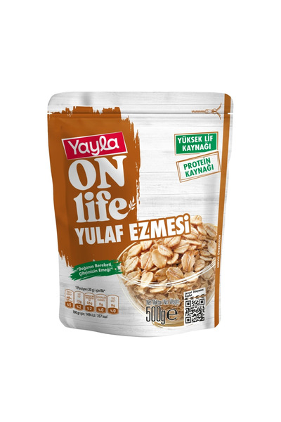 Yayla Onlife Yulaf Ezmesi 500 gr