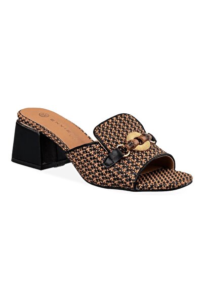 Envie Shoes Γυναικεία Παπούτσια Παντόφλες Mules E37-21110-34 Μαύρο