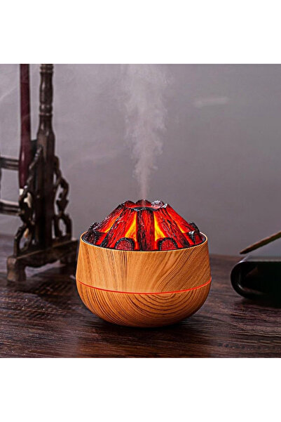 Sensoria Volkan Buhar Makinesi Aroma Difizörü Buhardanlık Hava Nemlendirici Led Işıklı Humidifier