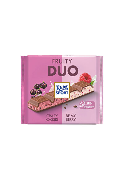 Ritter Sport Fruity Duo - Meyve Dolgulu Sütlü Çikolata 218 G