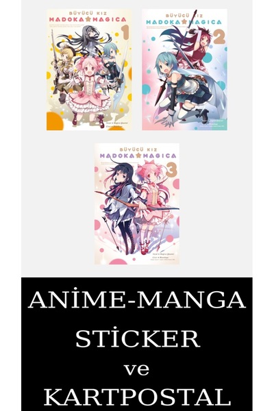 Komikşeyler Yayıncılık Büyücü Kız 1-2-3 Manga Seti (3 KİTAP) / Anime-Manga St...