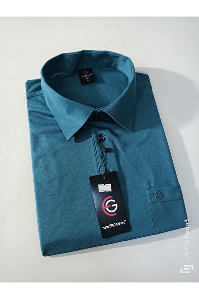 ercan triko Shirt Collar Cotton Combed Pocket Short Sleeve T-Shirt