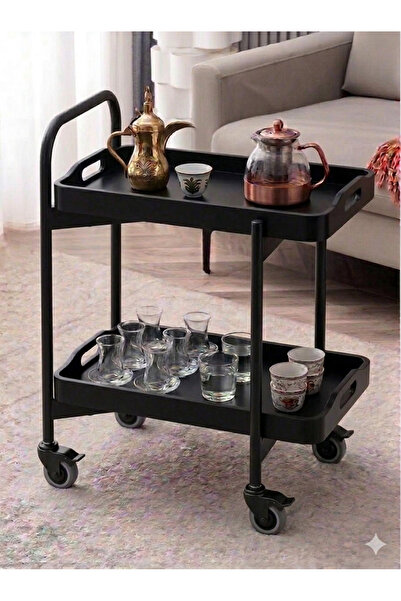 Generic عربه تقديم الظيافه الملكيه ترولي تقديم 80*60*40