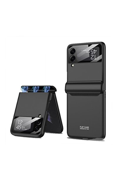 GKK Magnetic Σκληρή Θήκη Black (Samsung Galaxy Z Flip4 5G)