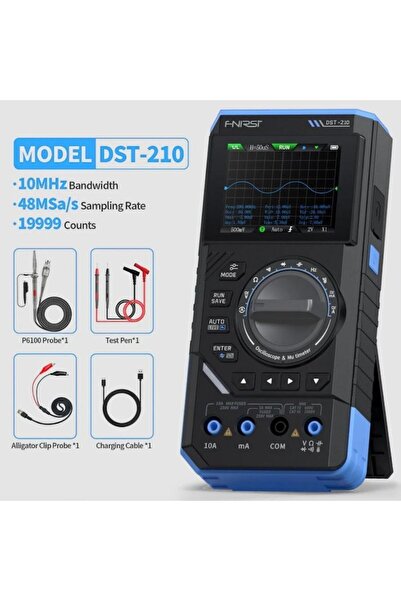 kızılelma teknik Fnirsi DST-210 Multimetre + Osiloskop
