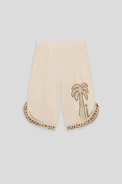GB Baby BG Store Kız Bebek Ekru Pantolon