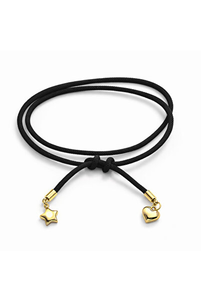 PerleJewelry Liroheart Black Gold Bileklik